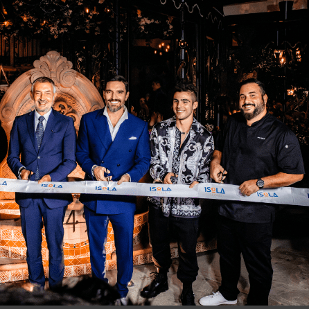 Julián Gil inaugura el Ristorante ISOLA en Polanco, concepto del Chef José Mendín